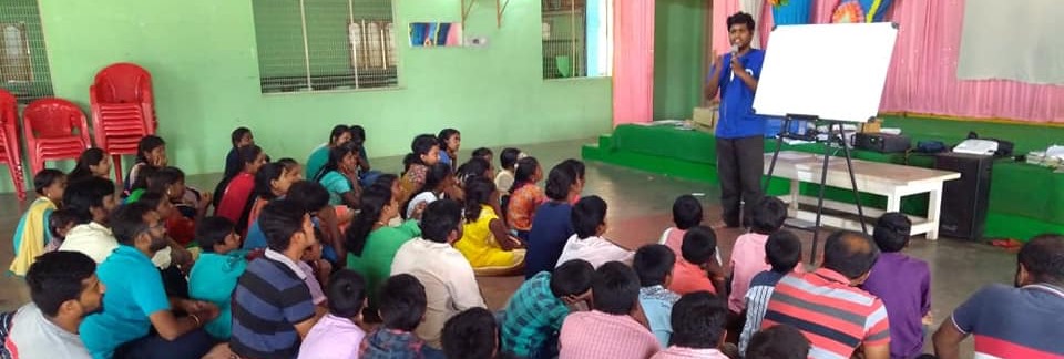 Vazhai NGO field events for government school students in rural Tamil Nadu